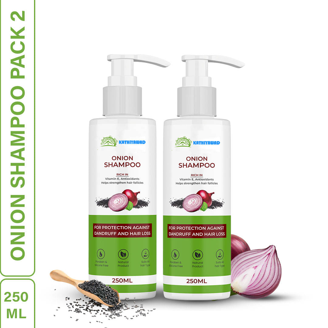     			KATHIYAWAD Anti Hair Fall Shampoo 500 ( Pack of 2 )