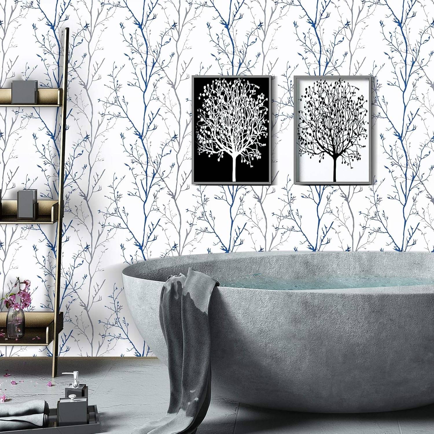 KRAMOX Self-Adhesive Wallpaper Waterproof Old Furniture Vinyl Stickers Wooden Door Wardrobe Desktop PVC Wall Papers     			KRAMOX Self-Adhesive Wallpaper Waterproof Old Furniture Vinyl Stickers Wooden Door Wardrobe Desktop PVC Wall Papers