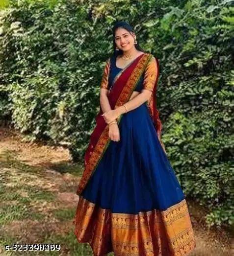     			Kashtbhanjan Silk Solid Regular Saree With Stitched Blouse ( Yellow )