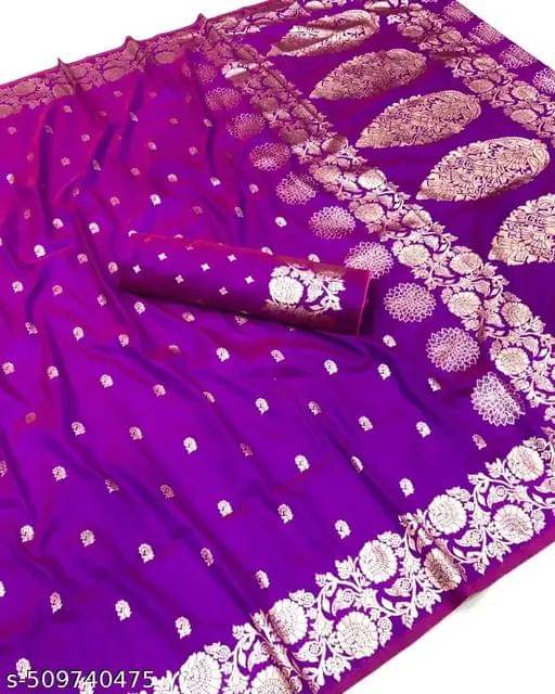     			Kashtbhanjan Silk Solid Regular Saree With Stitched Blouse ( Pink )