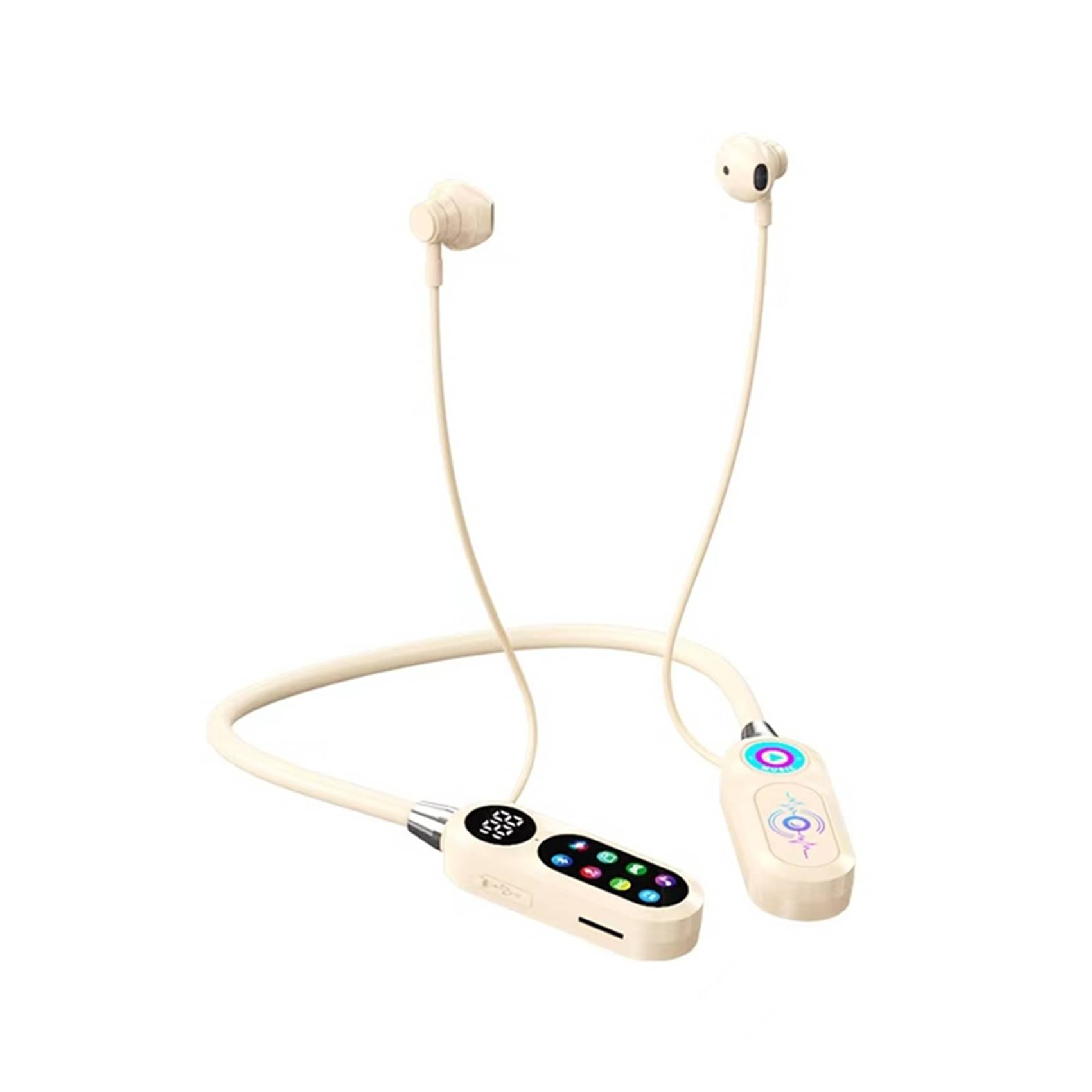     			Life Like Bluetooth Neckband With 100 Hours Working Playtime - Beige