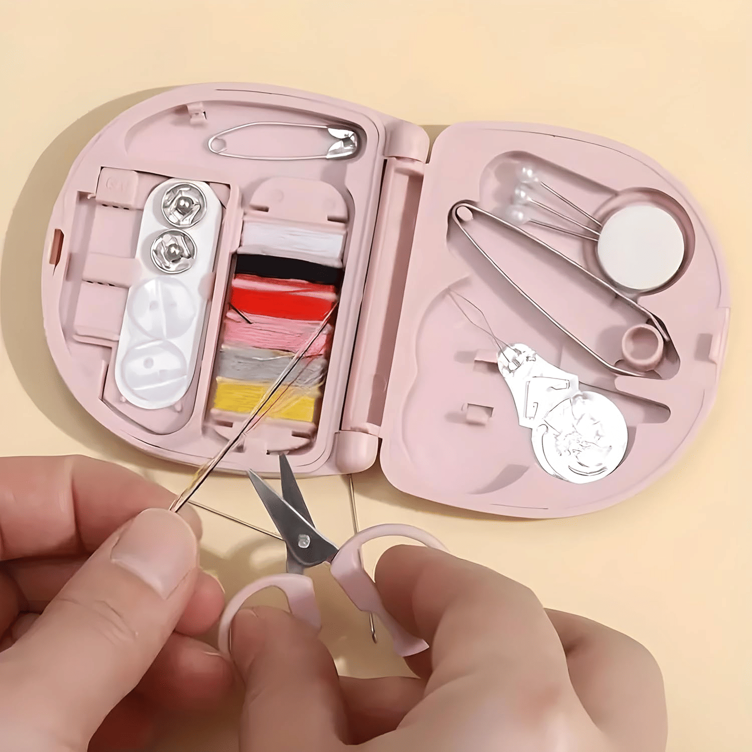     			MAHADEV ENTERPRISE Multicolor Travel Sewing Kit