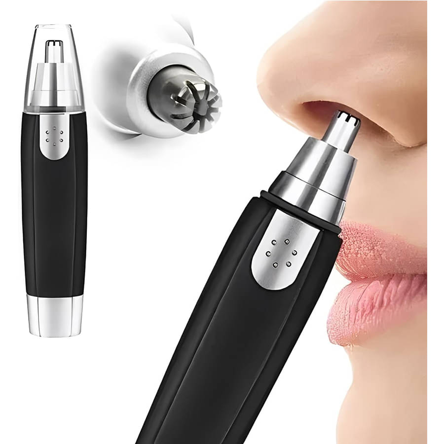     			Milujilu 3 In 1 Nose Trimmer Black Cordless Nose Trimmer With 60 minutes Runtime