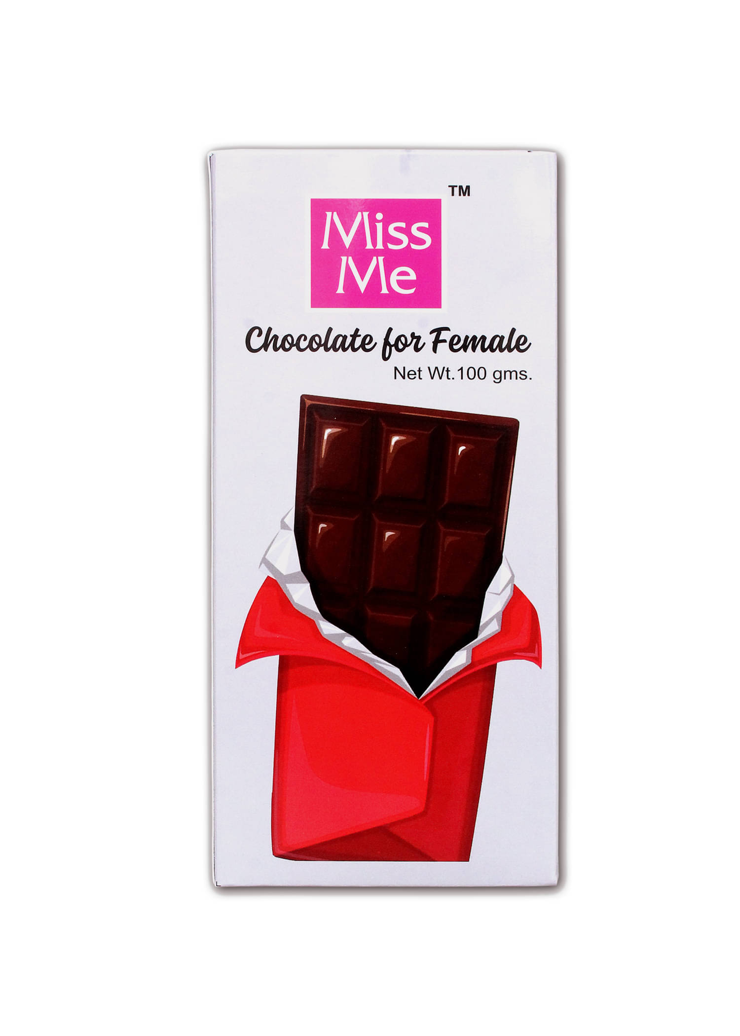 Miss Me AYURVEDIC DARK CHOCOLATE FOR FEMALE Candy Sticks 100 gm Miss Me AYURVEDIC DARK CHOCOLATE FOR FEMALE Candy Sticks 100 gm