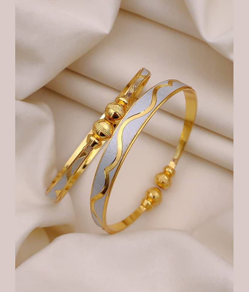 Shivay Fashion Golden Hathphool ( Pack of 2 ) - Bangles & Bracelets | Buy online on ZillyBuy