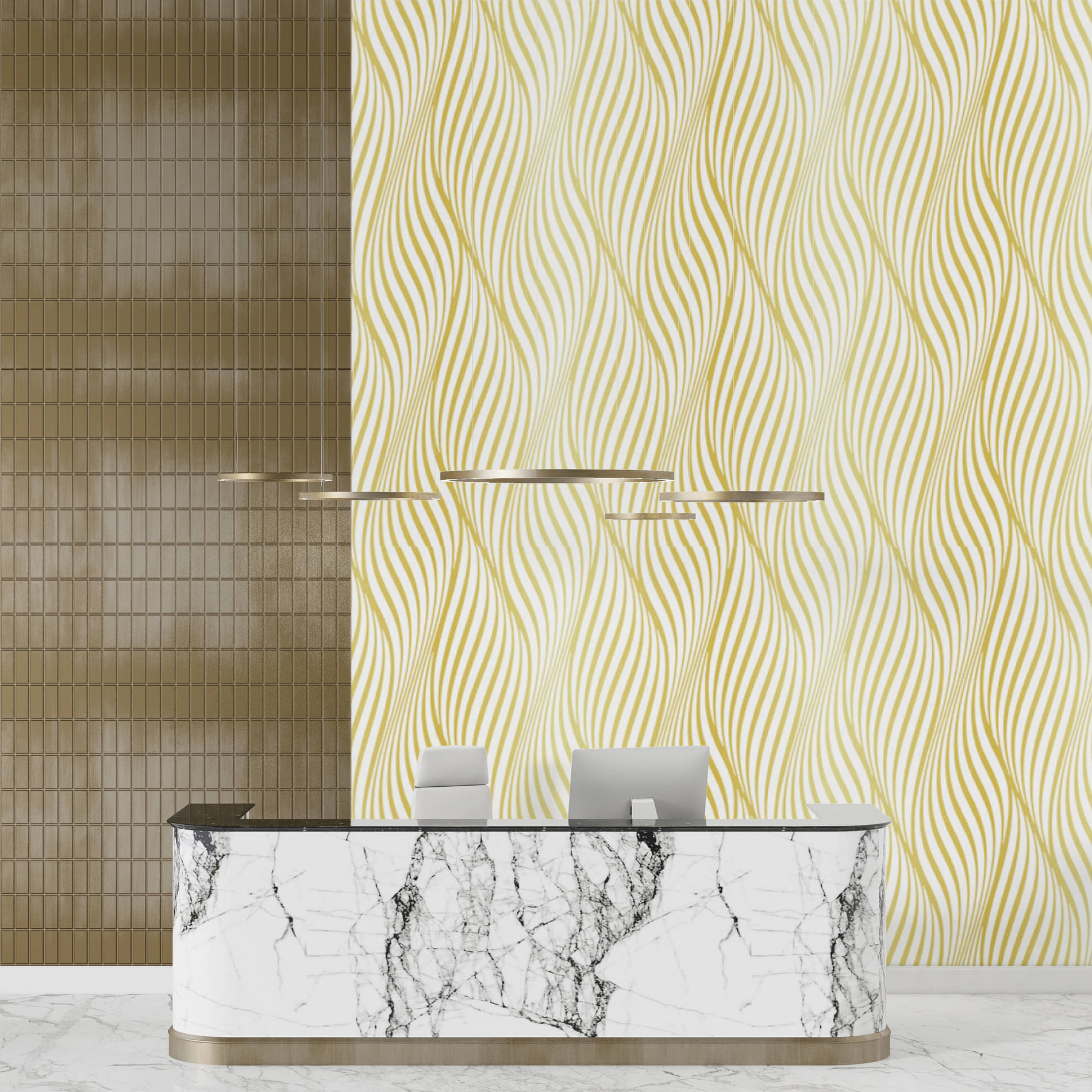 WRUNJI,GOLDNE 2 ZICK ZACK Self-Adhesive Wallpaper Waterproof Old Furniture Vinyl Stickers Wooden Door Wardrobe Desktop PVC Wall Papers(60*200) WRUNJI,GOLDNE 2 ZICK ZACK Self-Adhesive Wallpaper Waterproof Old Furniture Vinyl Stickers Wooden Door Wardrobe Desktop PVC Wall Papers(60*200)