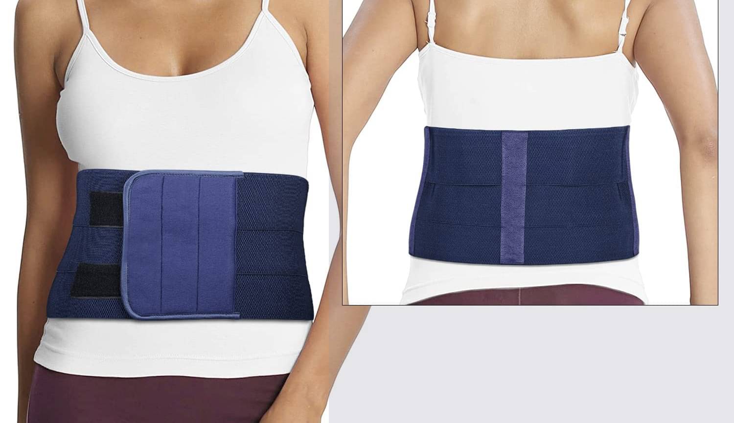     			ZOI ORTHO Abdominal Belt After Delivery For Tummy Reduction Abdominal Support Free Size