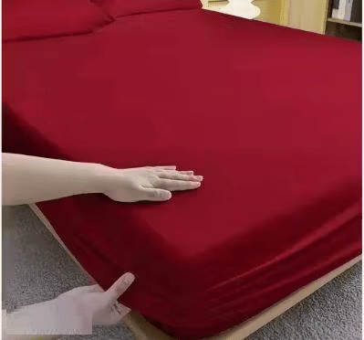     			cpg soft Maroon Others Mattress Cover