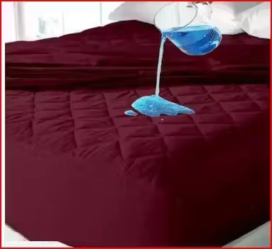     			cpg soft Maroon Others Mattress Cover