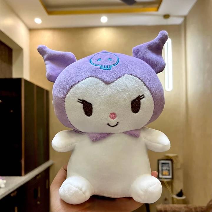     			kKurromi Melody Plush Toy, Kawai Stuffed Doll Soft Toys for Kids Girls and Boys, Anime Girl Plush Dolls!Ideal Gift for Girls! Purple 23cm
