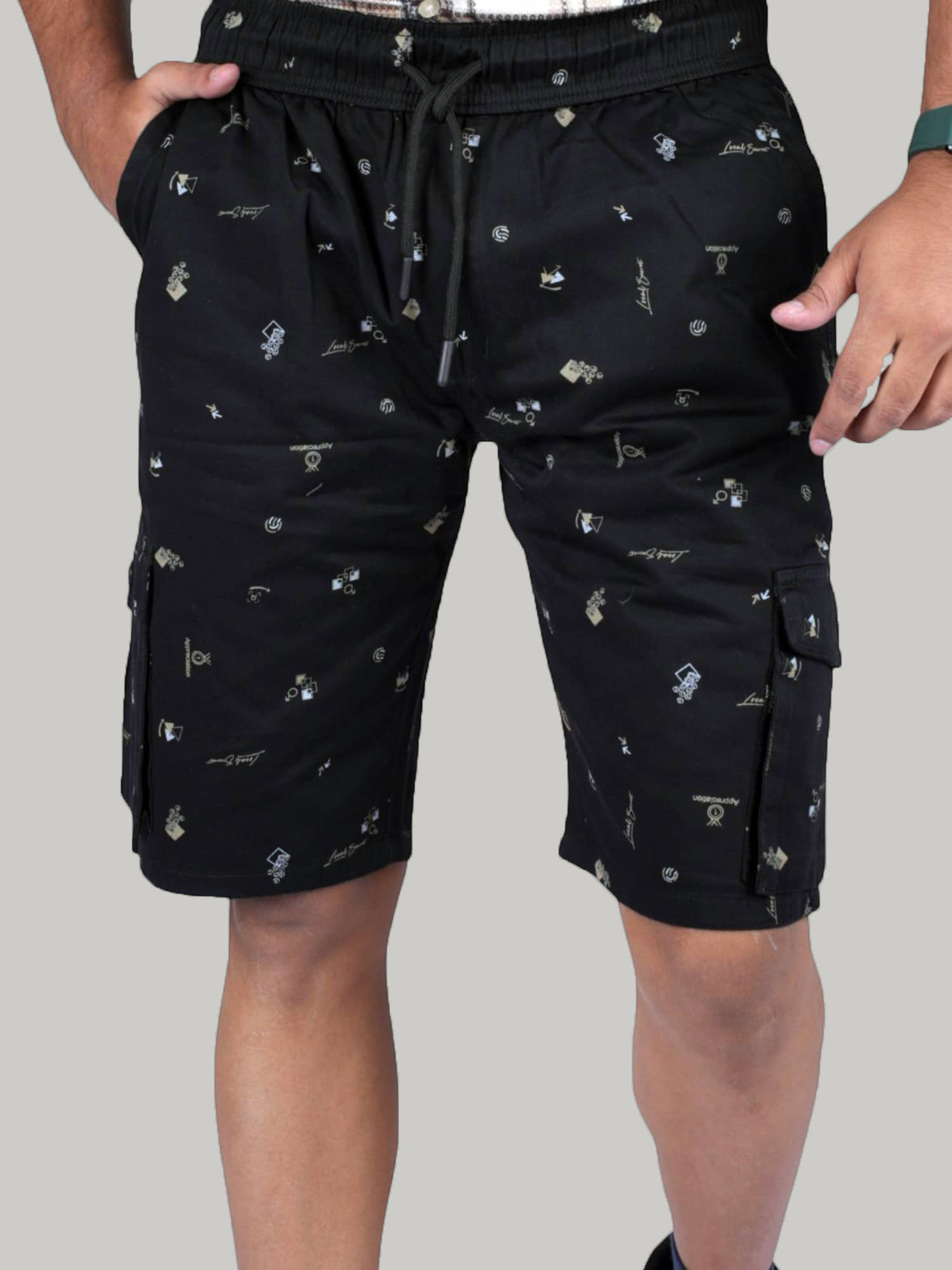 plounge Blue Cotton Blend Men's Shorts ( Pack of 1 ) - Shorts | Buy online on ZillyBuy