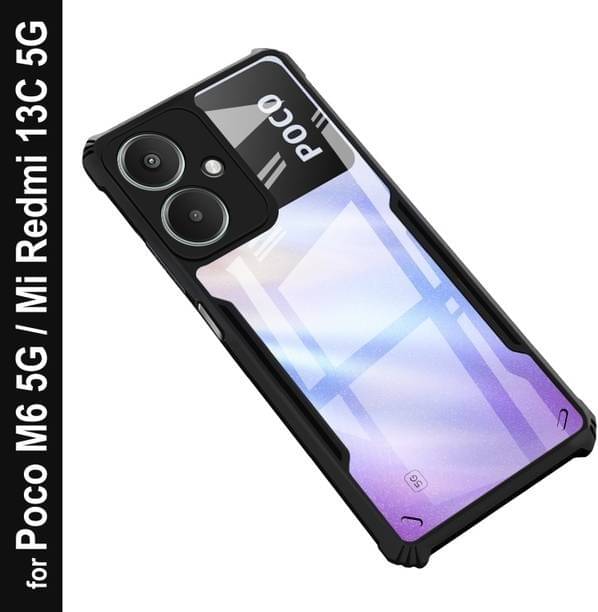     			vshade Bumper Cases Compatible For Polycarbonate Poco M6 5G ( Pack of 1 )