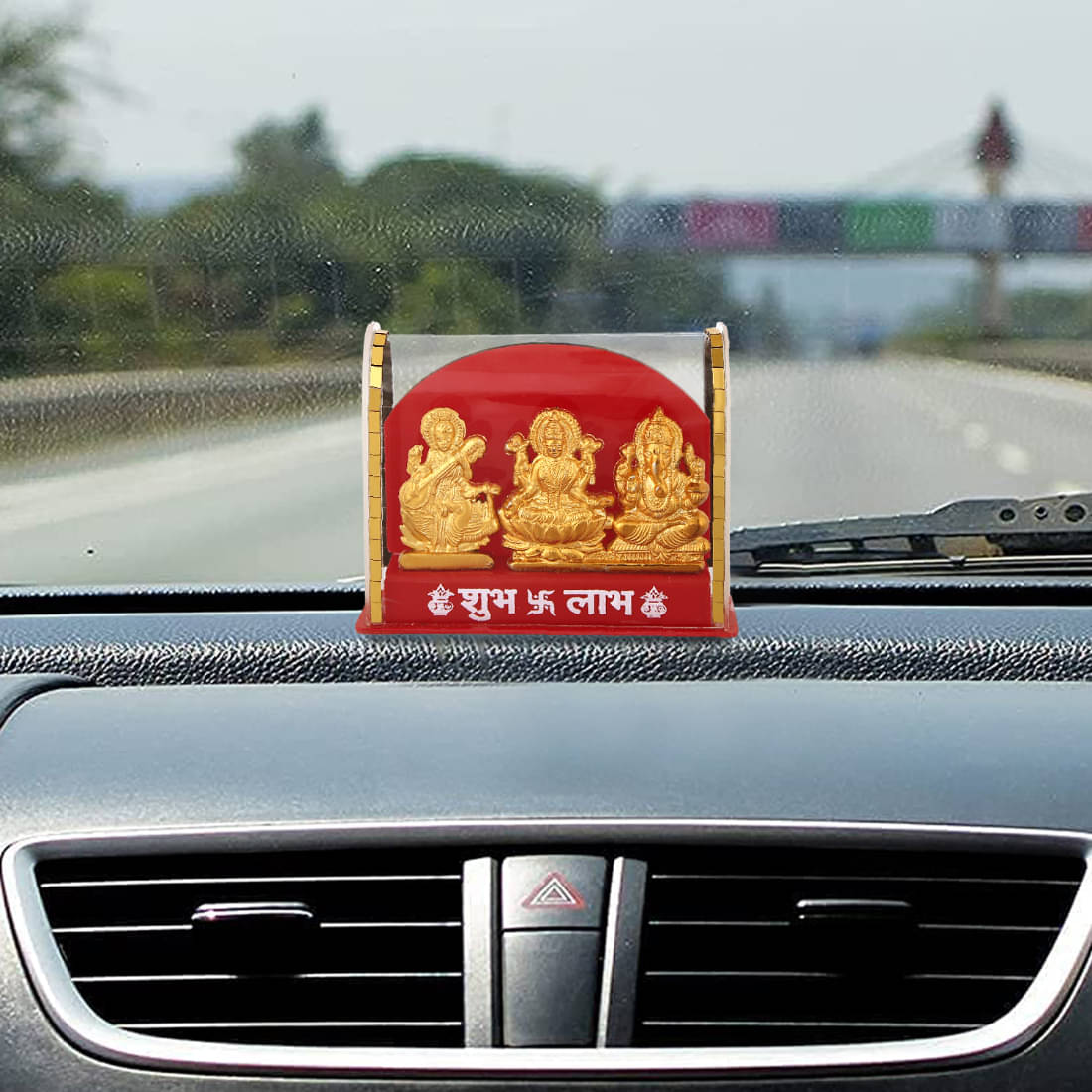    			AARTISH Laxmi Ganesh Ideal For Car Dashboard ( Pack of 1 )