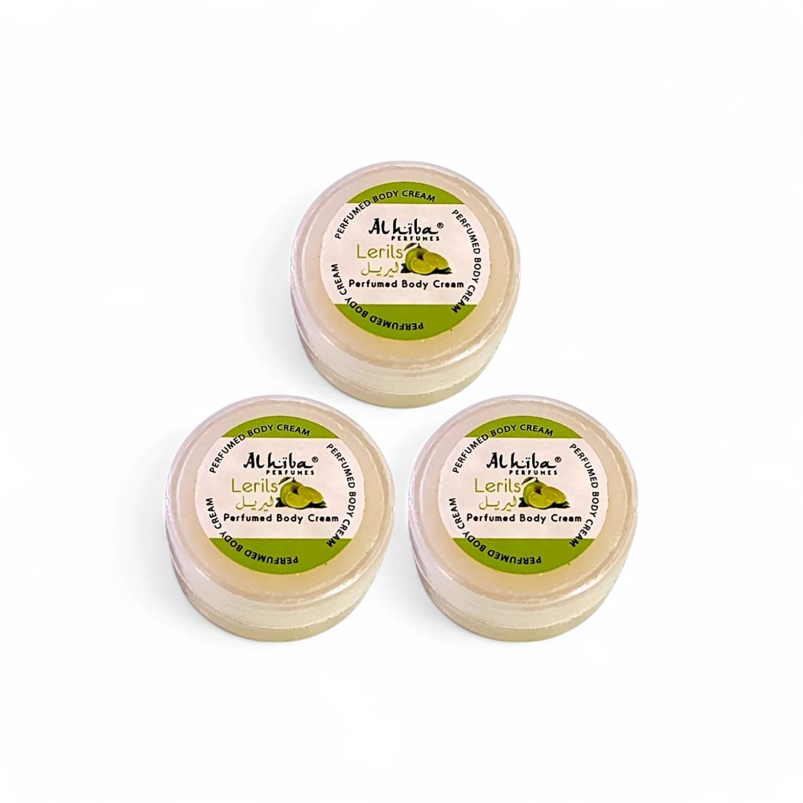     			Al Hiba Lerils Perfumed Body Deodorant Cream for Unisex 10 gm ( Pack of 3 )
