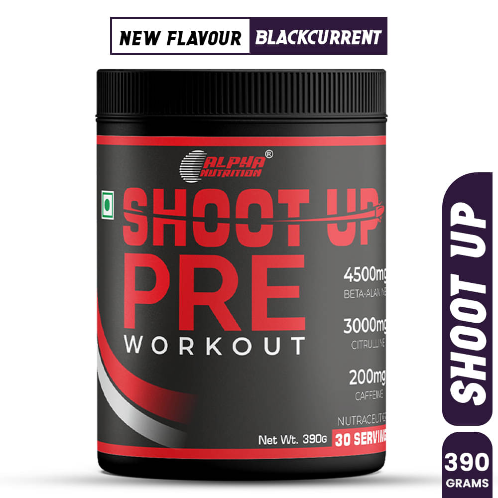     			Alpha Nutrition Shoot Up Pre-Workout 390 gm