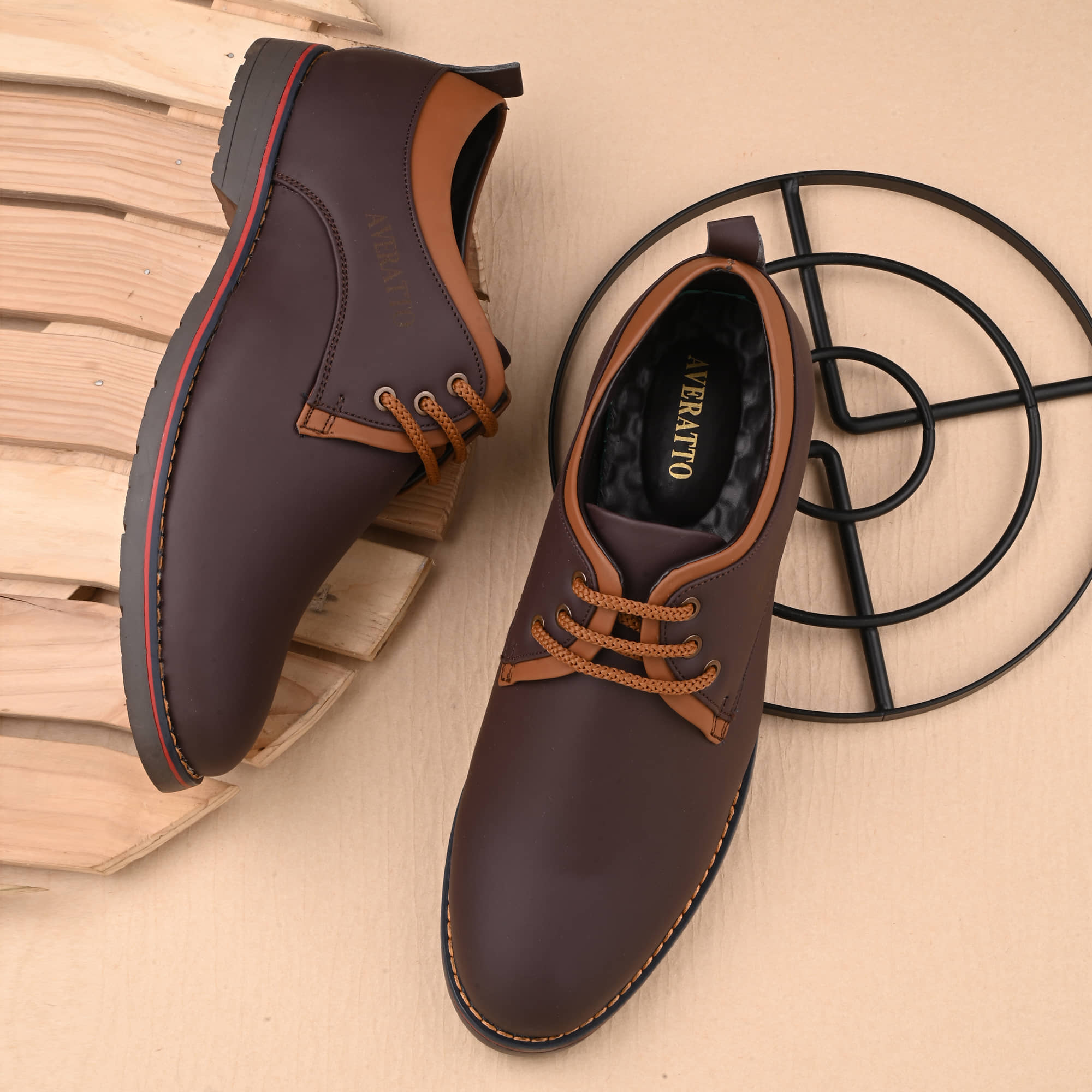 Oxford Shoe Khadims Brown Formal Shoes Khadims Men Brown Solid