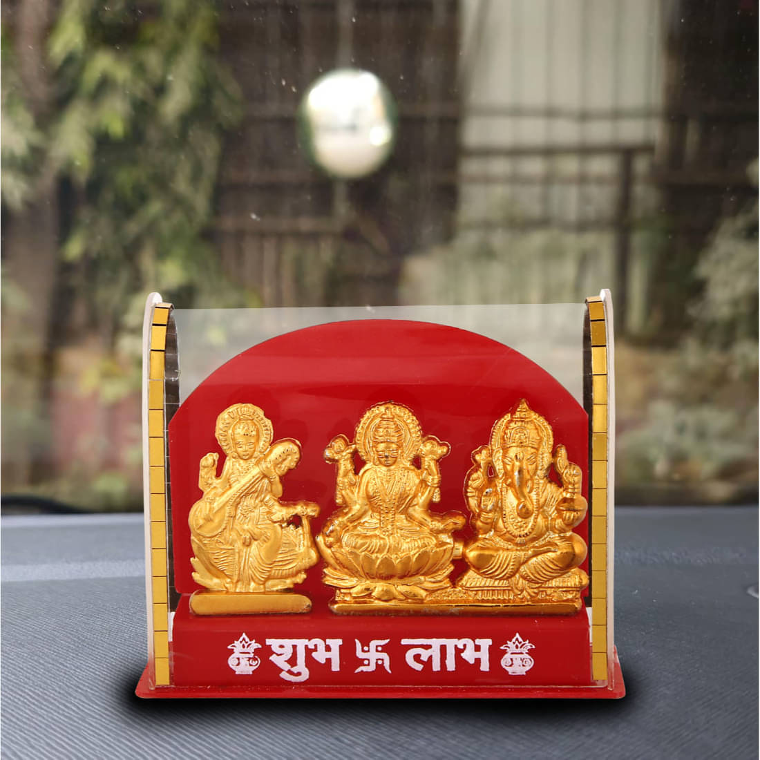     			Awesome Craft Laxmi Ganesh Ideal For Car Dashboard ( Pack of 1 )