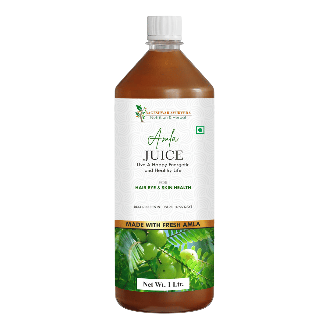     			Bageshwar Ayurveda Amla Juice I Immunity Booster with Vitamin C  Hair Health  Pure & Natural
