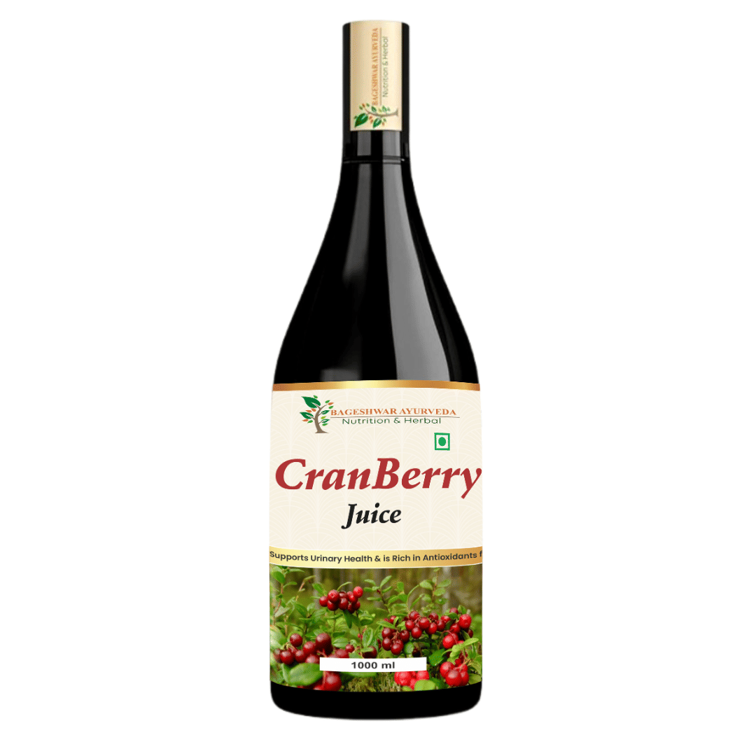 Bageshwar Ayurveda Cranberry Juice | Immunity-Boosting | Lower Cholesterol | For UTI Bageshwar Ayurveda Cranberry Juice | Immunity-Boosting | Lower Cholesterol | For UTI