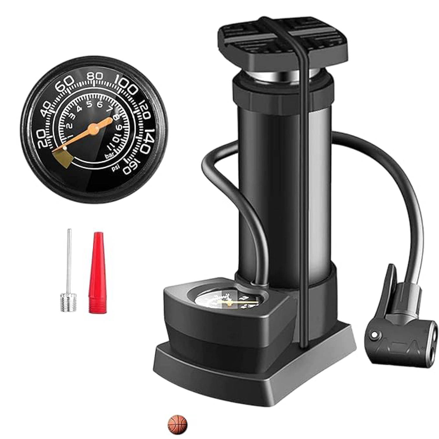 Air Pump Bike Puncher Kit Puncture Repair Kit And Pump KVA PLUS KV