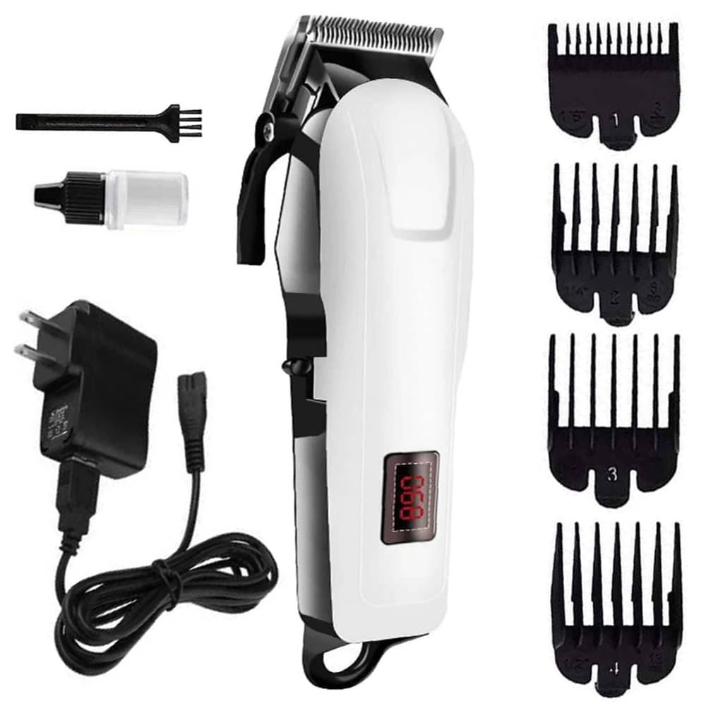     			CRS trimmer White Cordless Beard Trimmer With 120 minutes Runtime