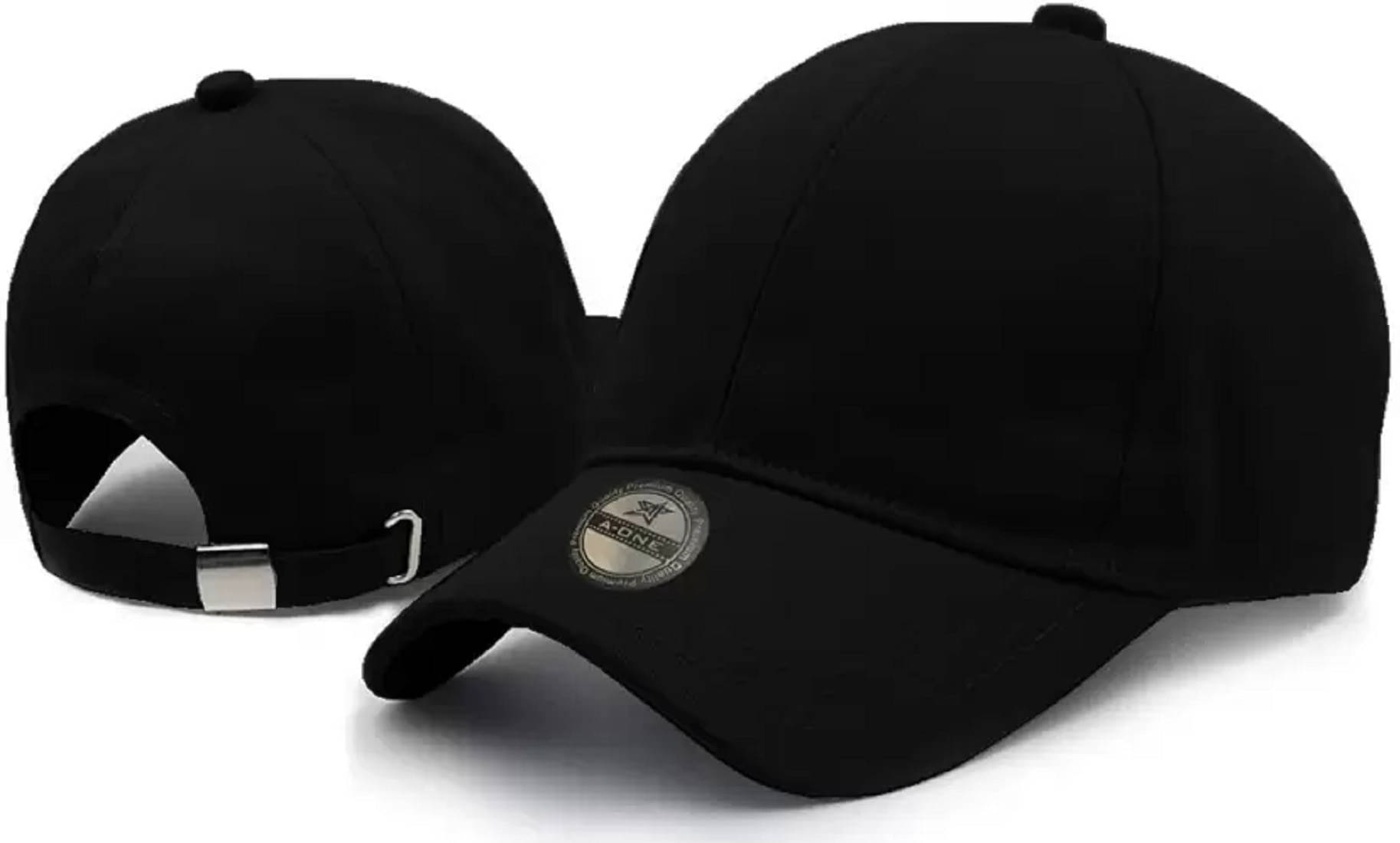 Evanden Pack of 1 Cotton Blend Men's Cap ( Black ) Evanden Pack of 1 Cotton Blend Men's Cap ( Black )