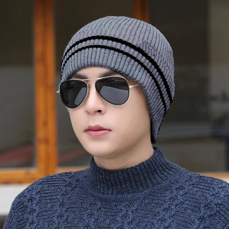     			Evanden Pack of 1 Woollen Men's Cap ( Grey )