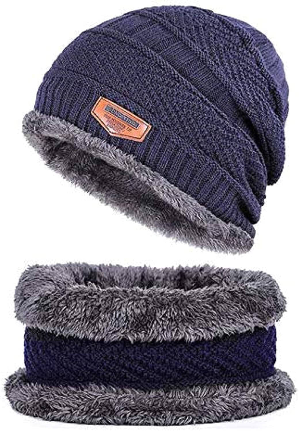     			Evanden Pack of 2 Woollen Men's Cap ( Blue )