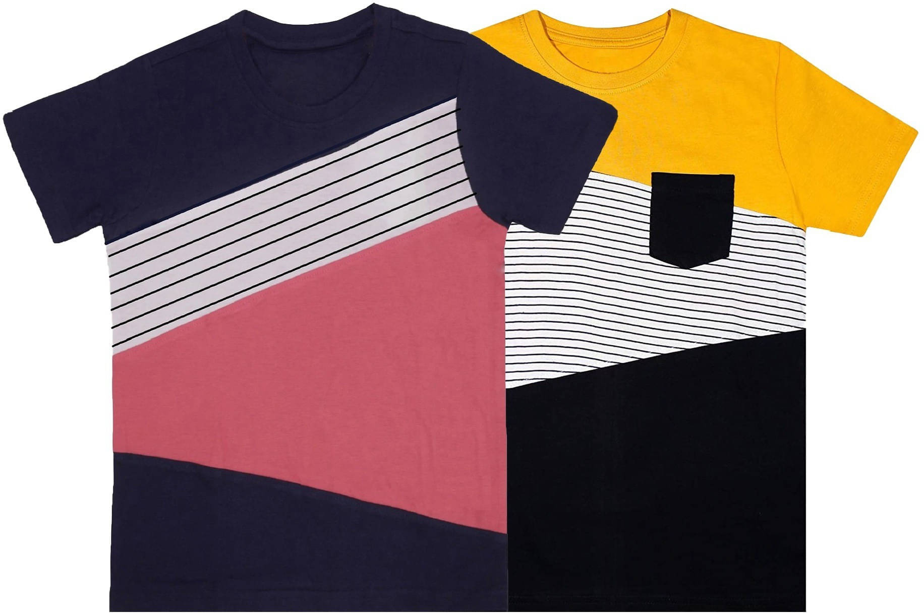     			Eye Water Pack of 2 Boys Cotton Blend T-Shirt ( Multicolor )