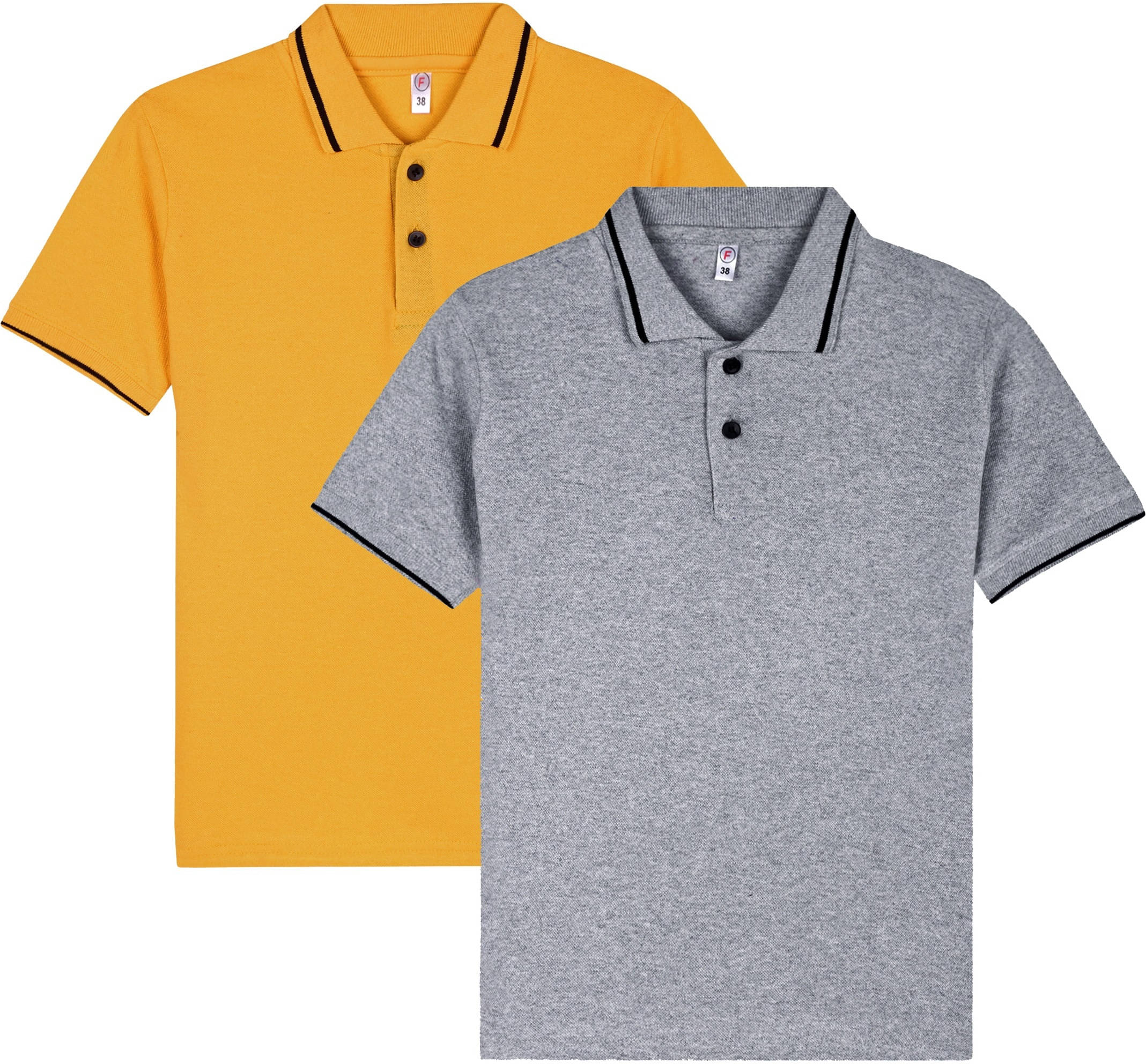     			Eye Water Pack of 2 Boys Cotton Blend Polo T-Shirt ( Multicolor )