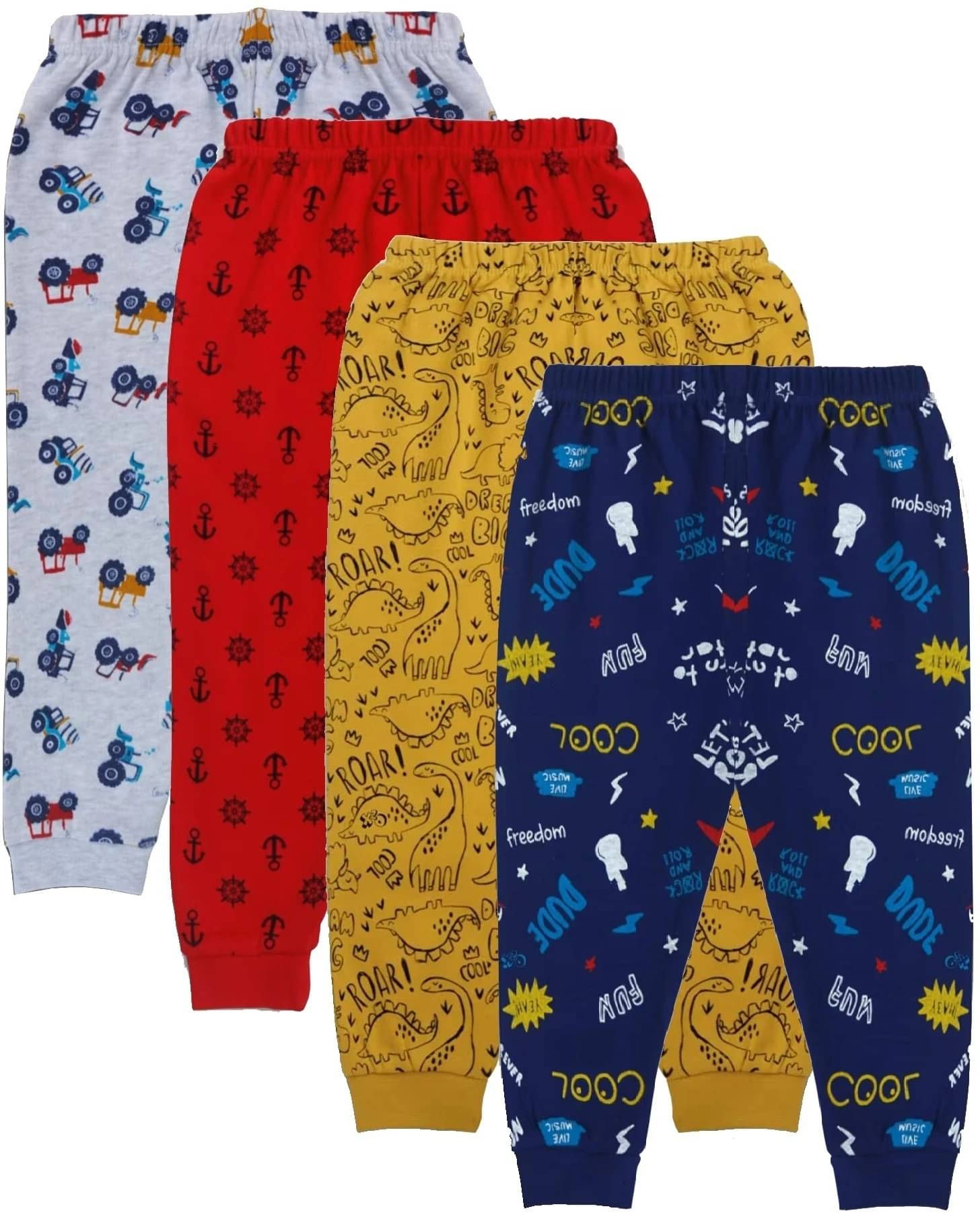    			Eye Water Pack of 4 Boys Cotton Blend Trackpant ( Multicolor )