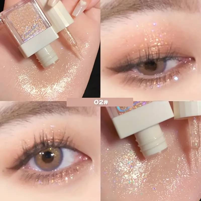     			GEGE BEAR Gold Shimmer Liquid Eye Shadow 30