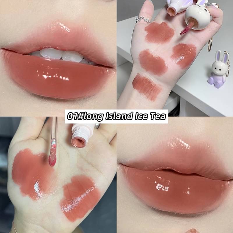    			GEGE BEAR Pink Rose Glossy Lip Gloss 30