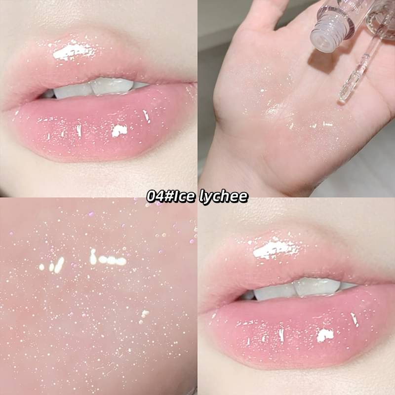     			GEGE BEAR Transparent Glossy Lip Gloss 20