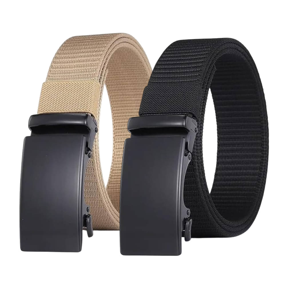Generic - Multicolor Nylon Men's Casual Belt ( Pack of 2 ) Generic - Multicolor Nylon Men's Casual Belt ( Pack of 2 )