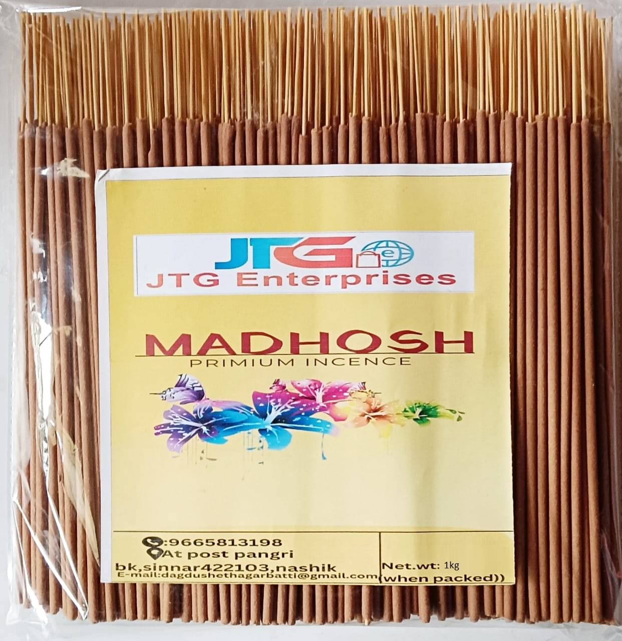     			JTG enterprises Incense Stick Camphor,Keshavam,Kewda,Kesar Chandan 1000 gm ( Pack of 1 )
