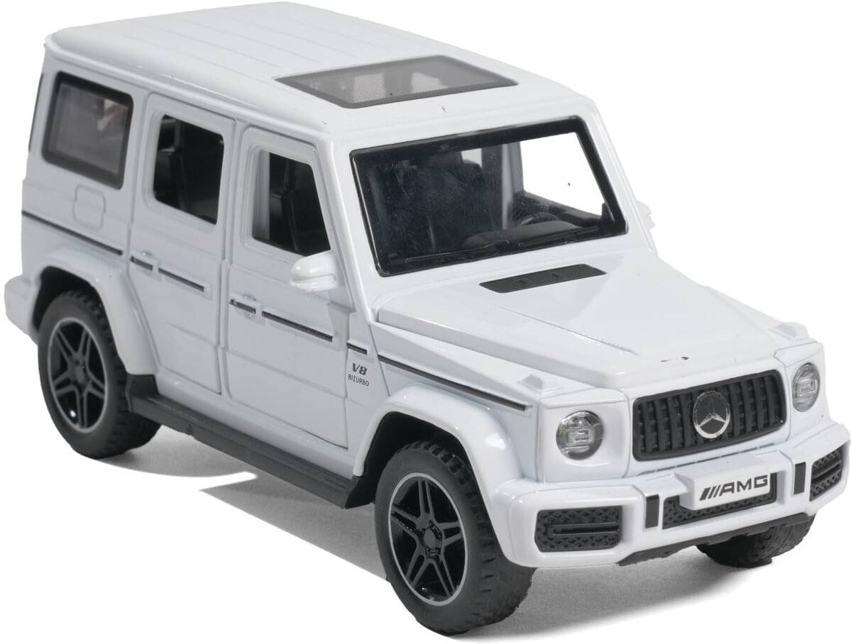     			Joy Junction MERCEDEZ - BENZ Model Car 1:32 Metal Pull Back Die-cast Car (White)
