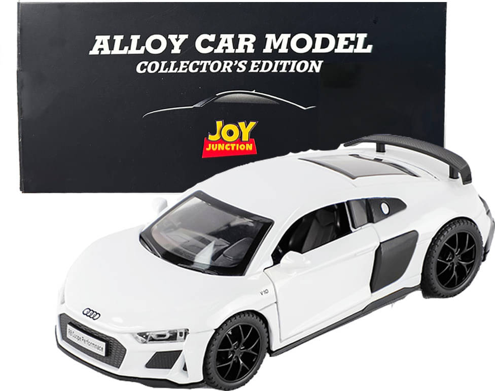     			Joy Junction Sports Model Car 1:32 Metal Pull Back Die-cast Car (White)