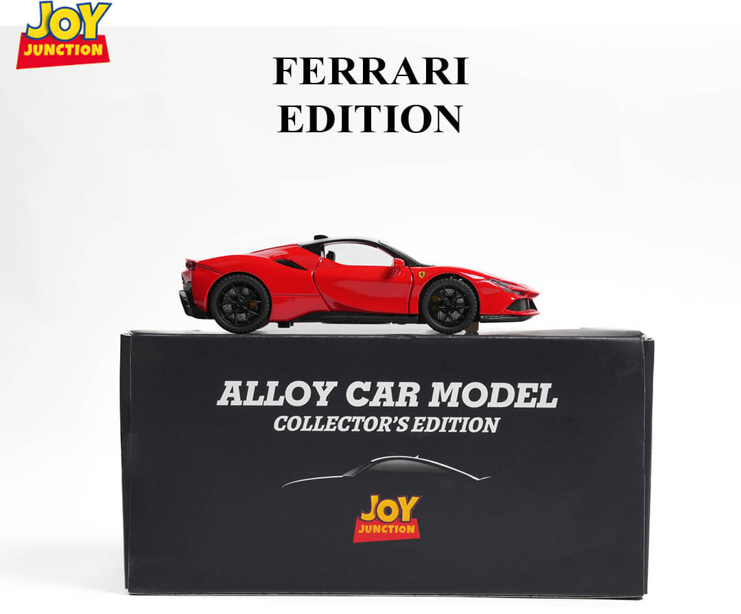     			Joy Junction Sports Model Car 1:32 Metal Pull Back Die-cast Car (Red)