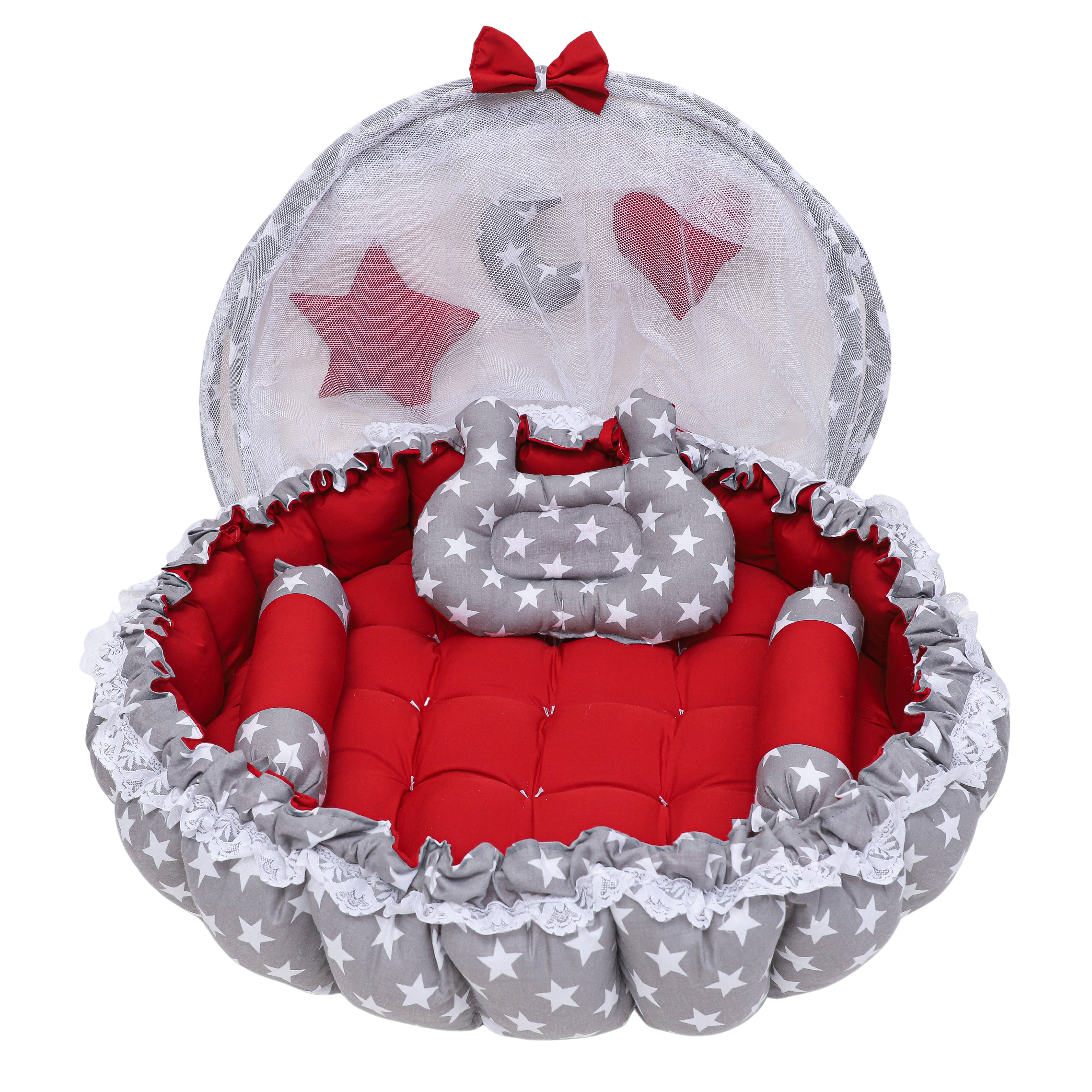     			Lorem Red Cotton ( 1 pcs) Bedding Sets