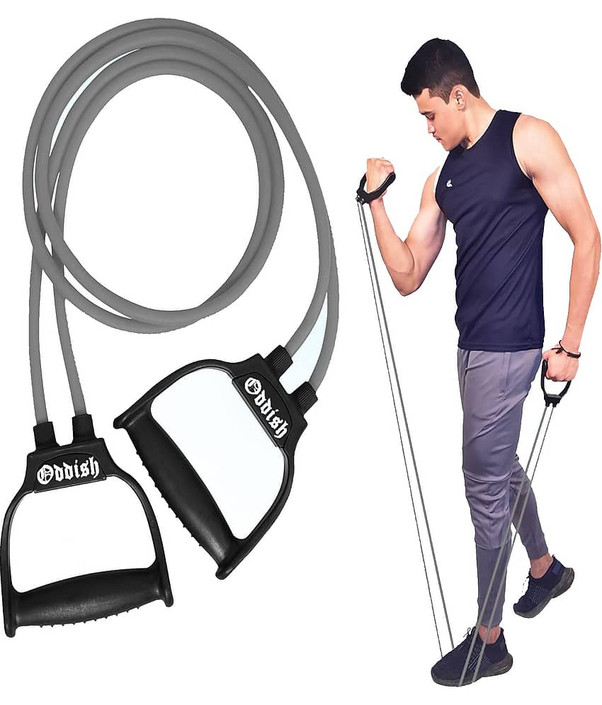 Oddish way to fitness Rubber Double Toning Tube Black - Heaviest Resistance - Sports and Fitness Equipment | Buy online on ZillyBuy