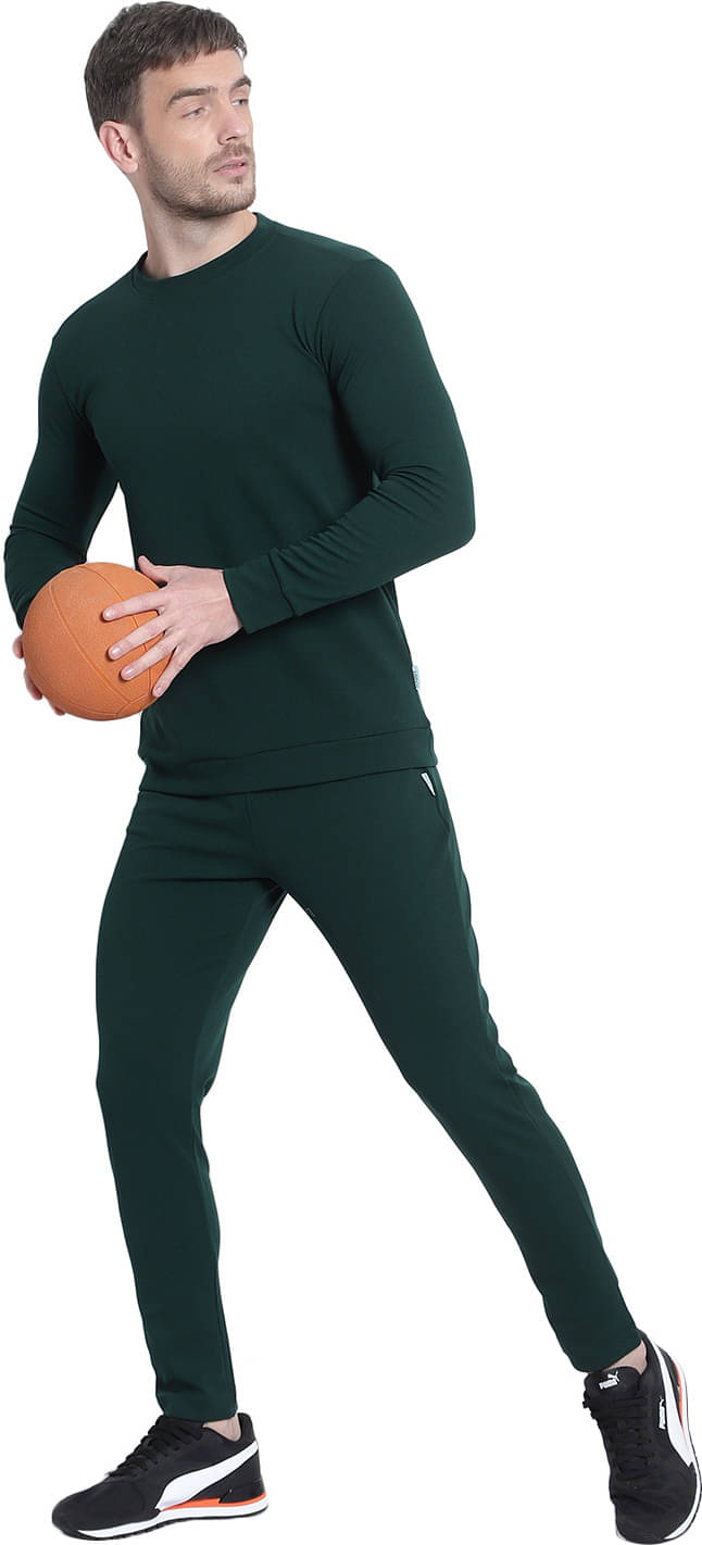 RABBY Green Polyester Blend Regular Fit Men's Tracksuit ( Pack of 1 ) RABBY Green Polyester Blend Regular Fit Men's Tracksuit ( Pack of 1 )