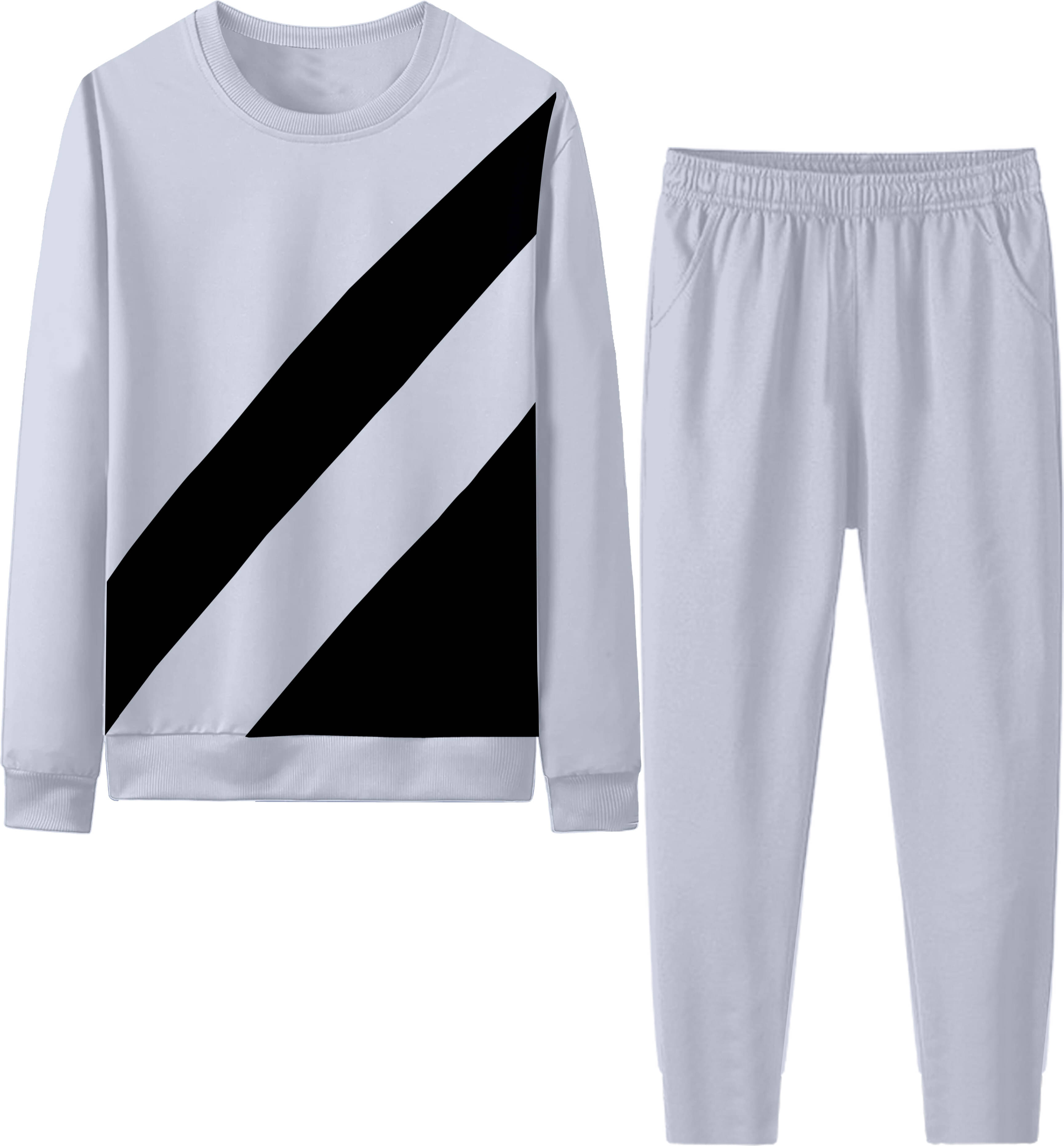RABBY Grey Polyester Regular Fit Men's Tracksuit ( Pack of 1 )     			RABBY Grey Polyester Regular Fit Men's Tracksuit ( Pack of 1 )