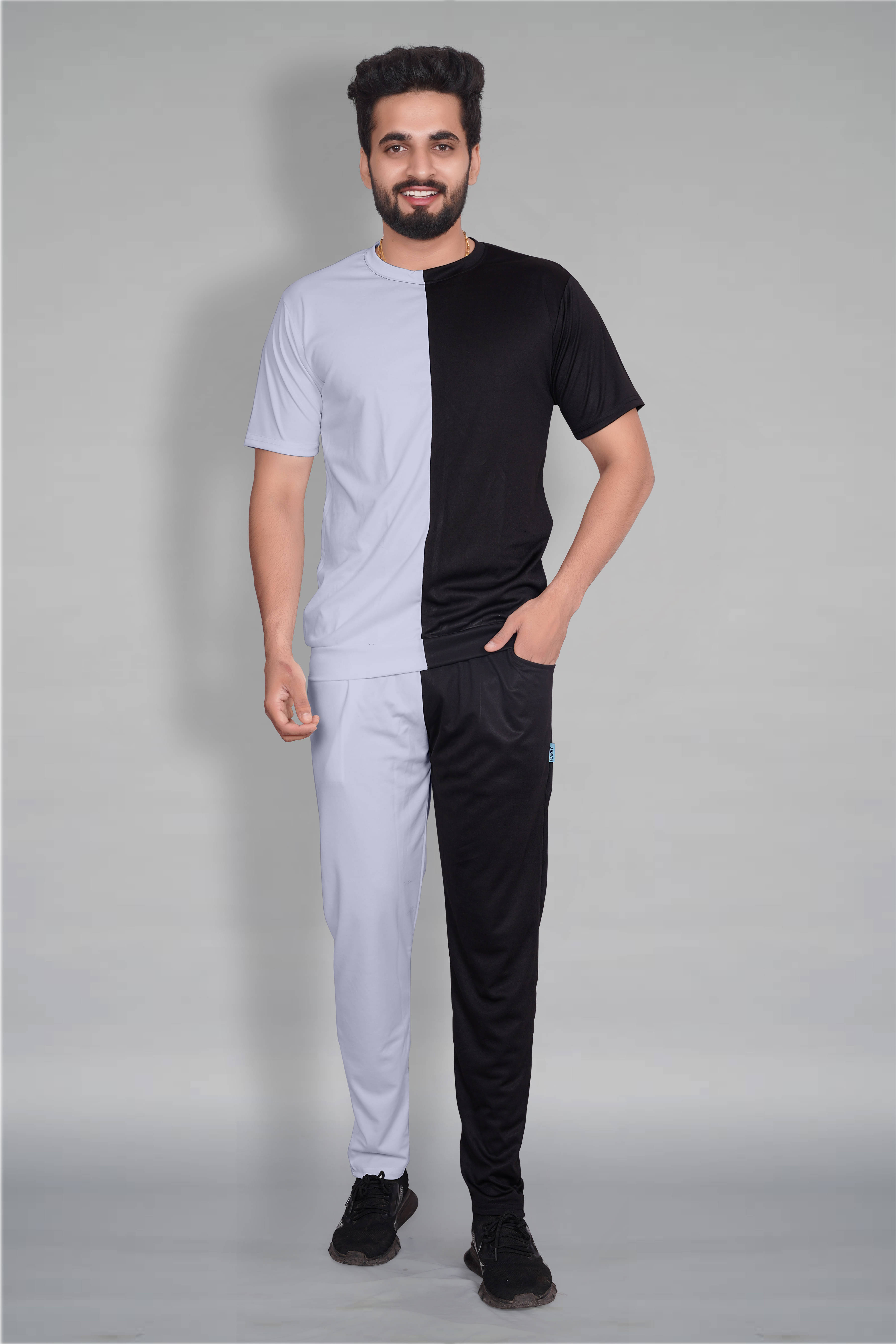 RABBY Multicolor Polyester Regular Fit Men's Tracksuit ( Pack of 1 ) RABBY Multicolor Polyester Regular Fit Men's Tracksuit ( Pack of 1 )