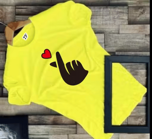     			RAPZOD Men Polyester Printed T-Shirt ( Yellow )