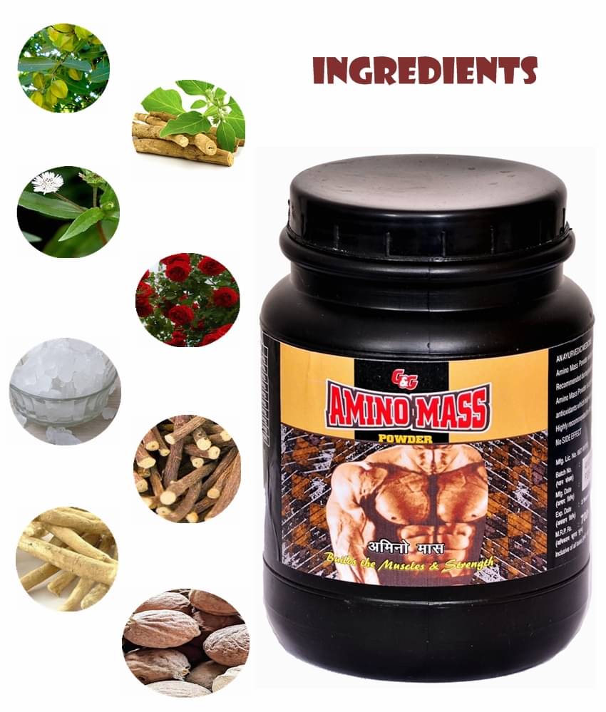 Rikhi amino mass powder 300 gm Unflavoured Single Pack Rikhi amino mass powder 300 gm Unflavoured Single Pack