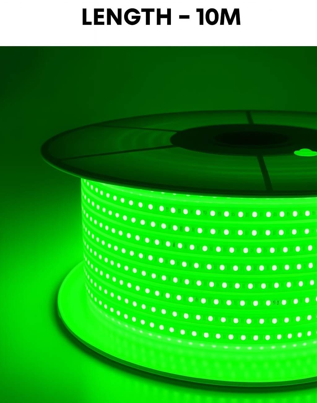     			SPARKWORLD Green 10 Mtr LED Strip ( Pack of 1 )