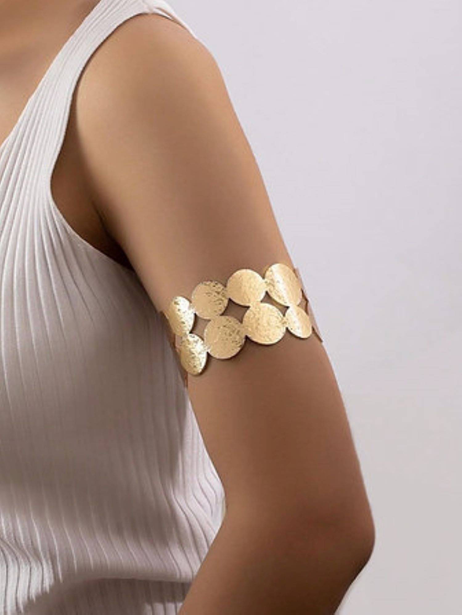     			SUNHARI Gold Cuff ( Pack of 1 )