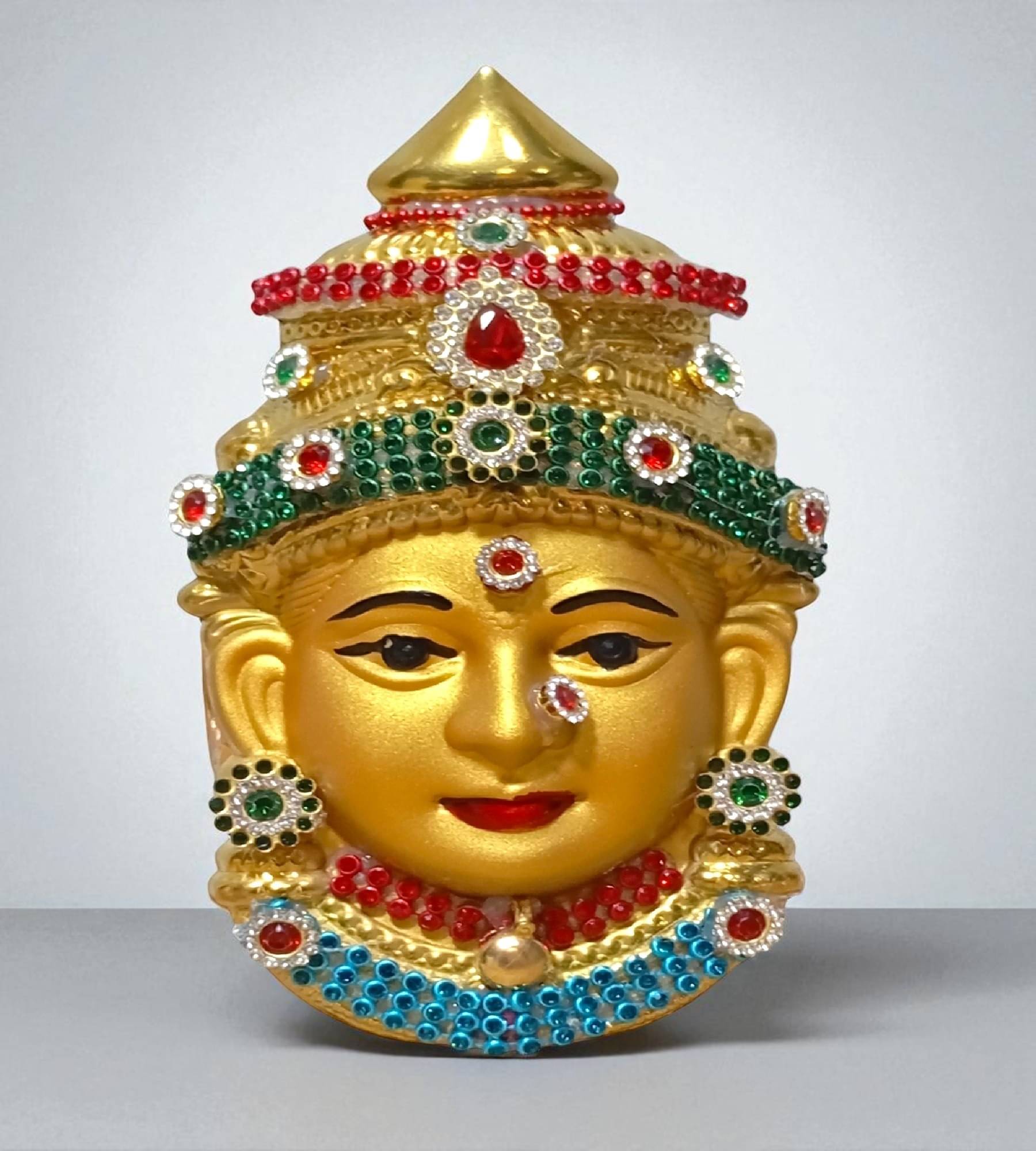     			Sigaram Silverplated Laxmi Owl Idol ( 15 cm )