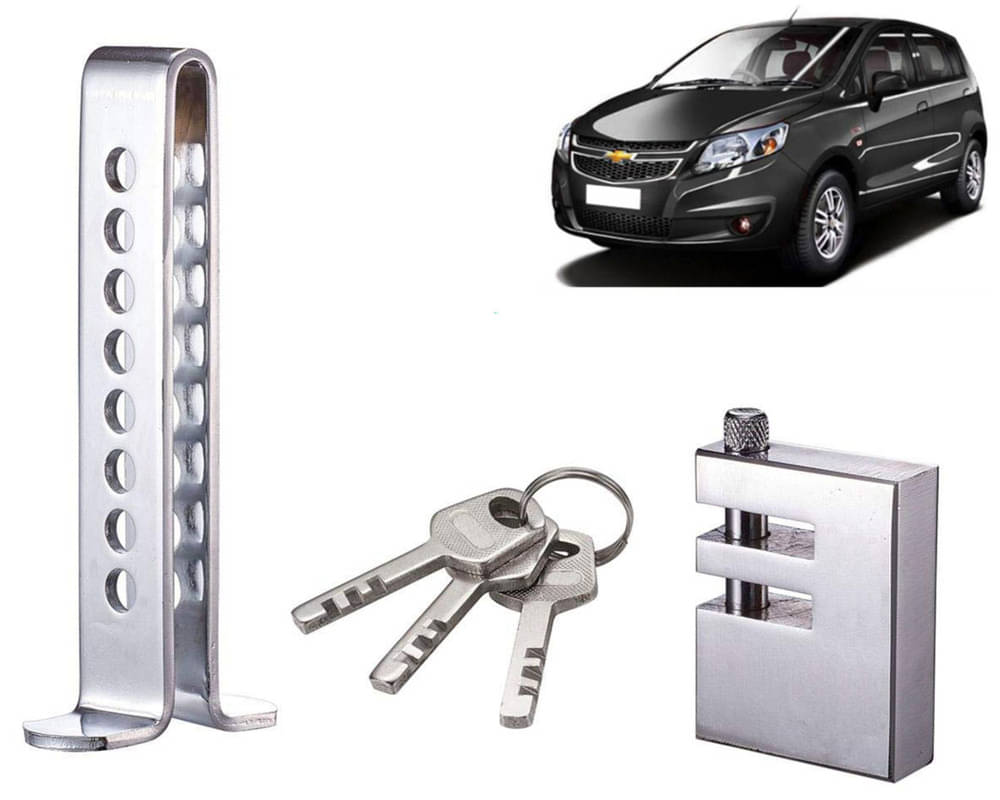 Stainless Steel Pedal Lock Rod or for Car Clutch Brake Throttle Adjustable Anti Theft Security Lock System Sail UVA Stainless Steel Pedal Lock Rod or for Car Clutch Brake Throttle Adjustable Anti Theft Security Lock System Sail UVA